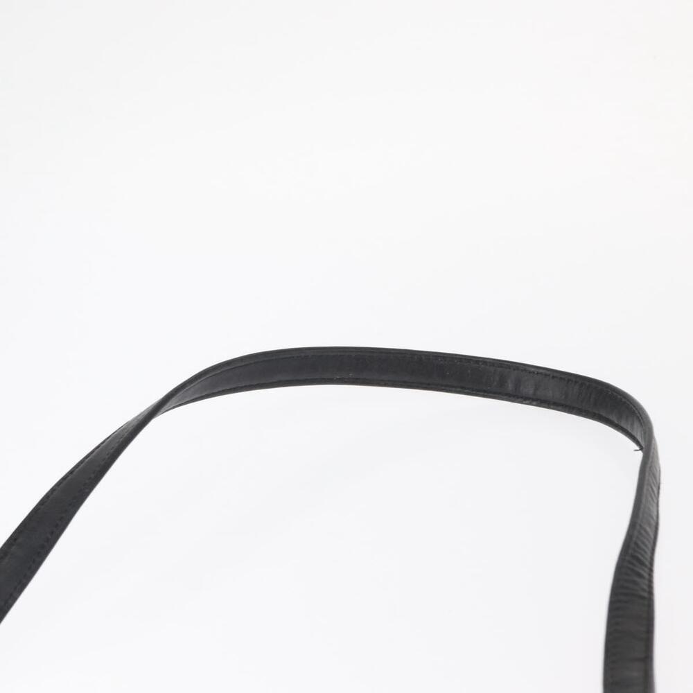 Christian Dior Hand Bag Calf Skin 2way Black Silver Auth 160958 - Picture 14 of 16